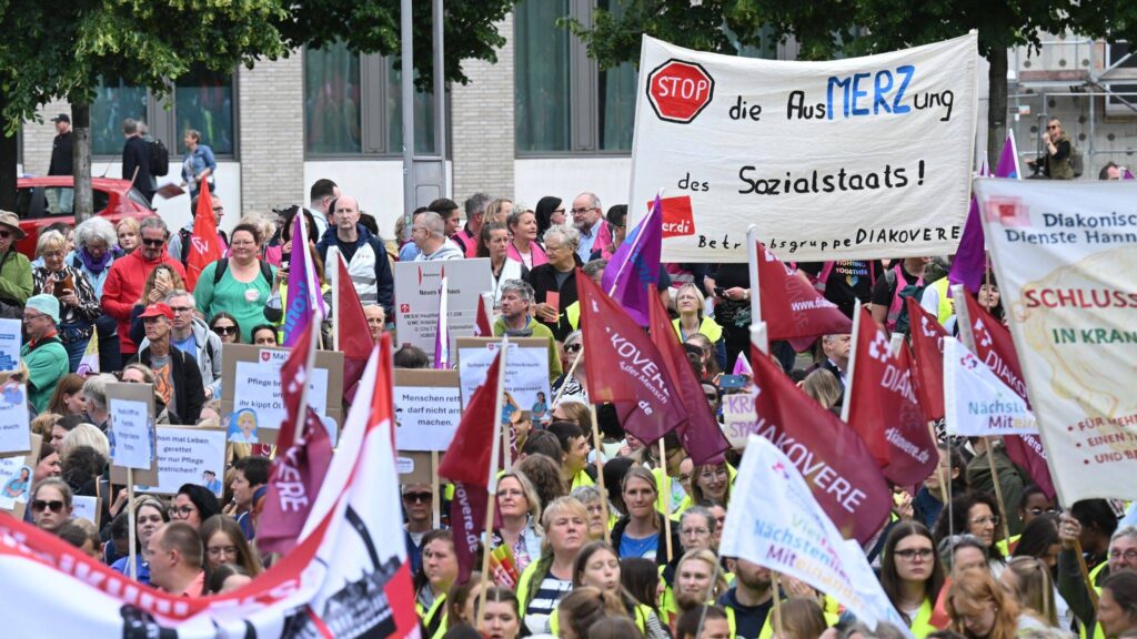 Proteste gegen die deutsche Gesundheitsreform erschüttern den Berliner Plan